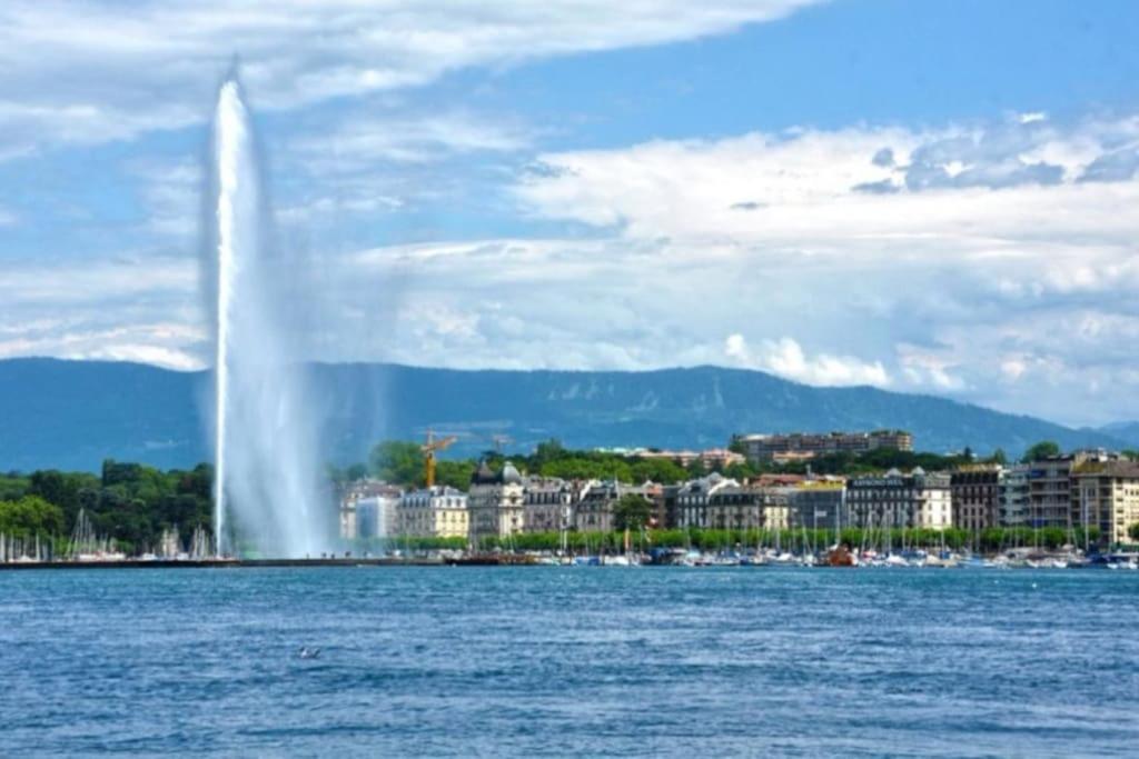 Modern'Blue - Gare Annemasse A 3Min-Geneve Acces Direct Apartman Kültér fotó