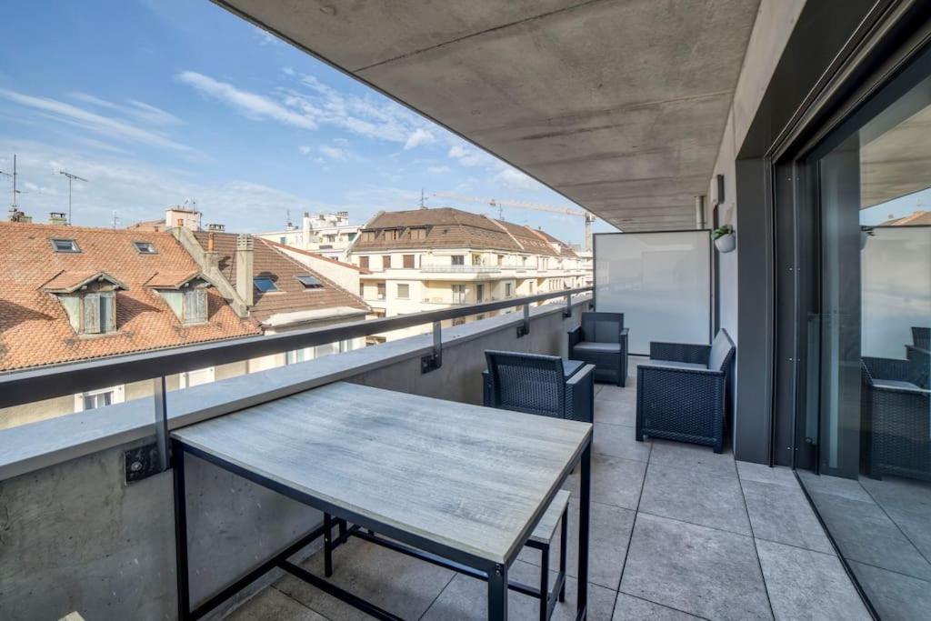 Modern'Blue - Gare Annemasse A 3Min-Geneve Acces Direct Apartman Kültér fotó