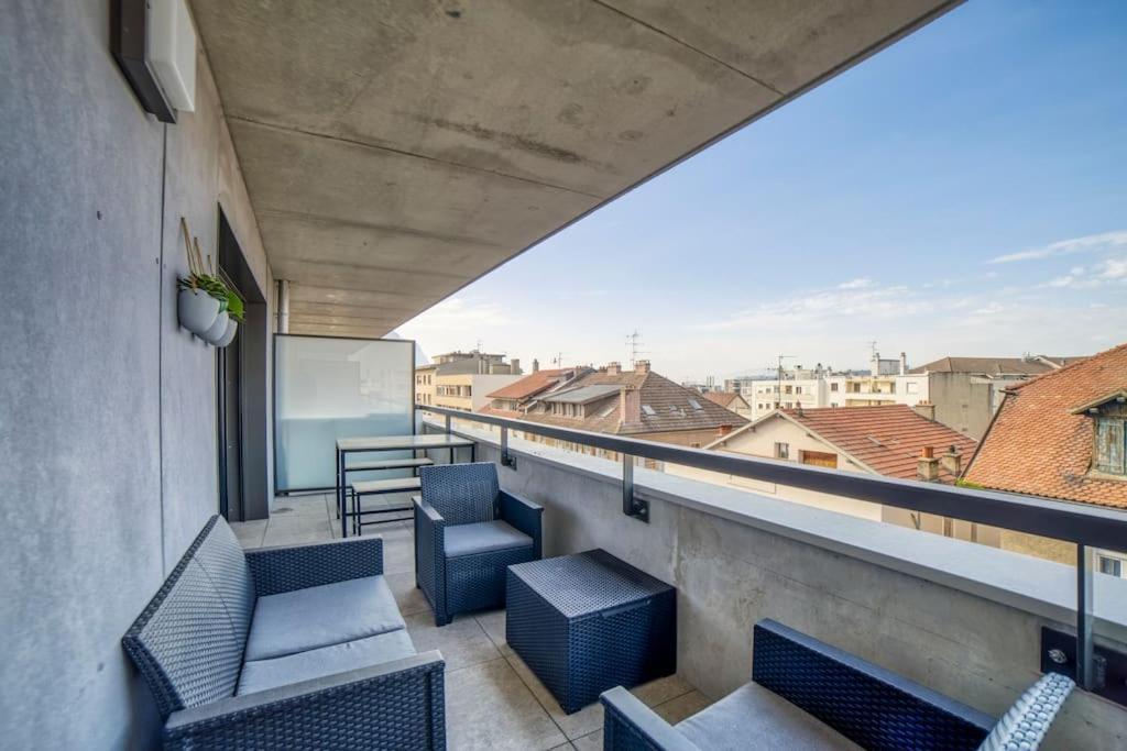 Modern'Blue - Gare Annemasse A 3Min-Geneve Acces Direct Apartman Kültér fotó